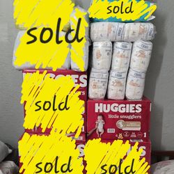 Baby Diapers Huggies / Pampers