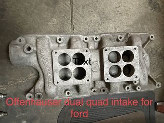 Offenhauser Dual Quad Intake Manifold For Ford Shelby Cobra