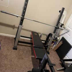 Golds Gym Complete Home Gym Adjustable Weight Set