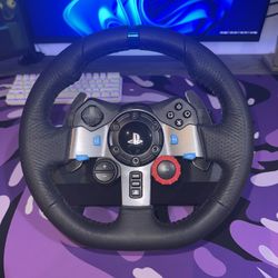 Logitech G29 steering wheel with FFB all (all accessories included) 