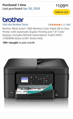 Brother Inkjet Printer