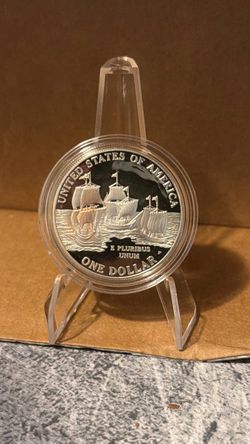 US Commemorative Silver One Dollar Coin