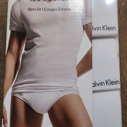 Brand New Calvin Klein Mens V-NECK Tshirts 3pack 100% Cotton Size XL