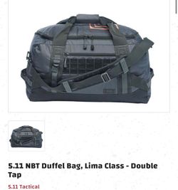 5.11 Lima series NBT Duffel bag