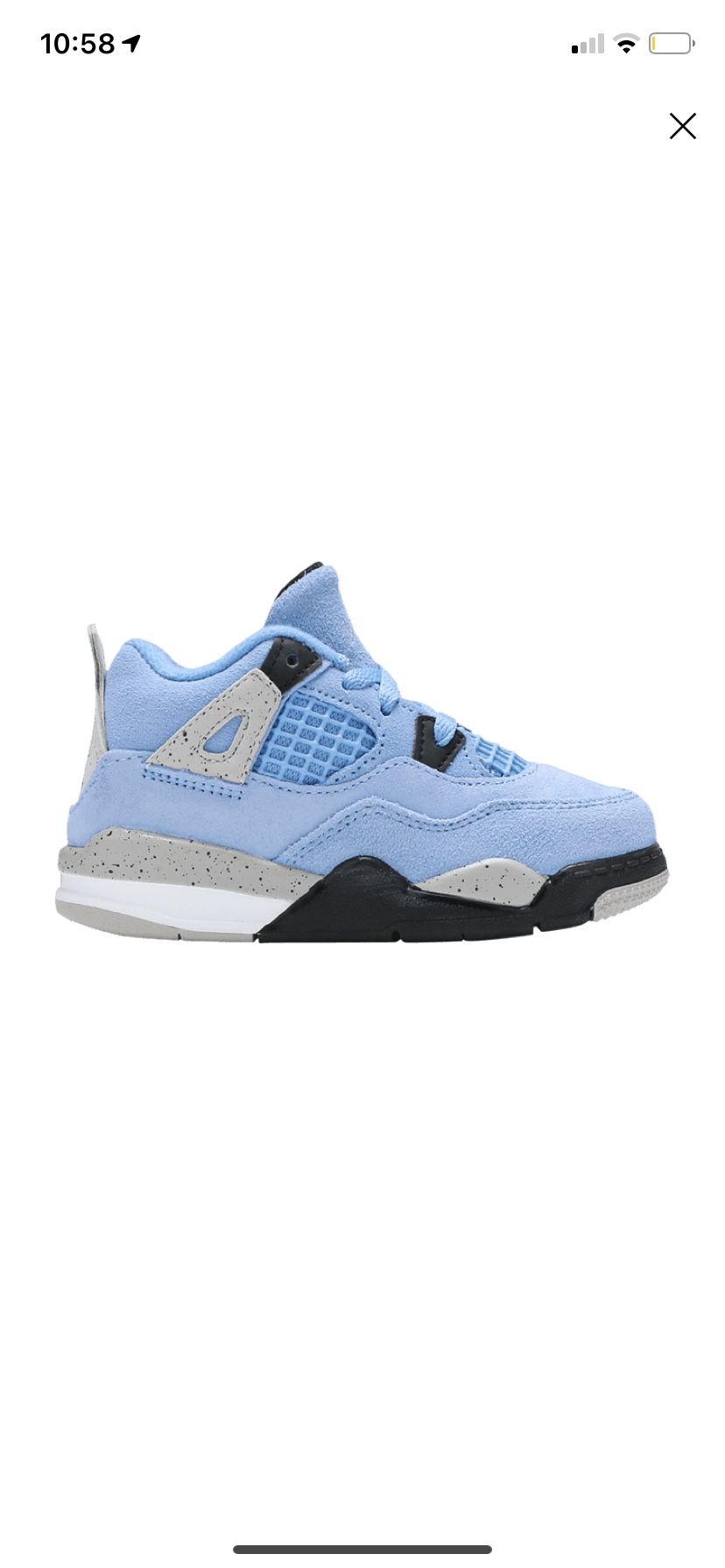 Kid Children Air Jordan 4 Retro Ps University Blue Size 2y For Sale In Bloomfield Nj Offerup Kid Children Air Jordan 4 Retro Ps University Blue Size 2y For Sale In Bloomfield Nj Offerup