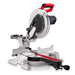 XtremepowerUS 50126-H2 15 Amp 12 in. 4,000 RPM Corded Single-Bevel Sliding Compound Miter Saw
