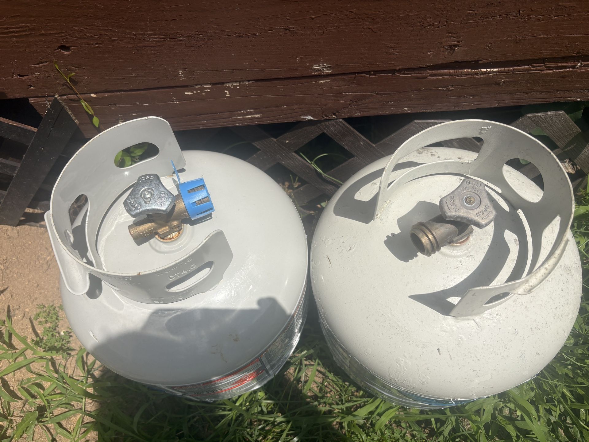 Two Full Propane Tanks