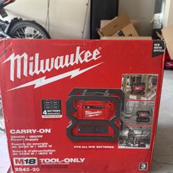 Brand New Milwaukee Power Supply