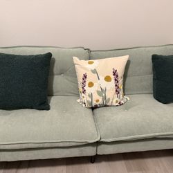70” Futon sofa sleeper - Like New Rarely Used. Moving Sale 