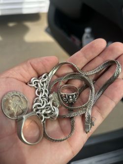 Silver Jewelry Lot