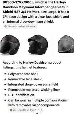 Harley Davidson Helmet