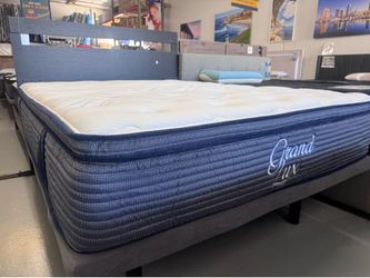 Queen 14” thick Mattress Brand New Quality Med Feel
