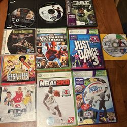 Video Game Lot – Mixed Titles – $45 for Everything (AS IS)