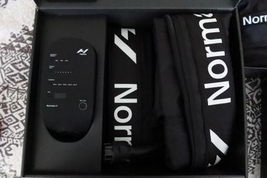 Hyperice Normatec Compression Therapy.