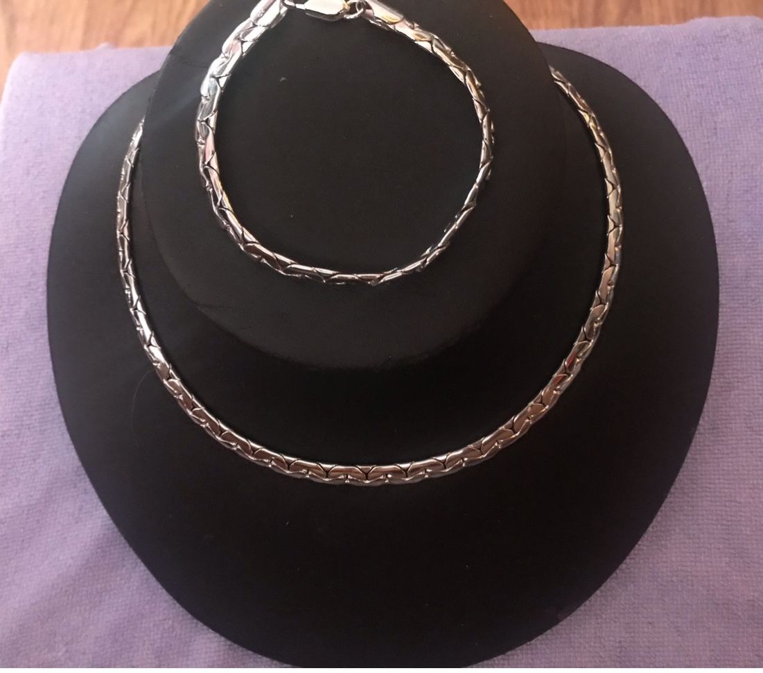 Necklace And Bracelet