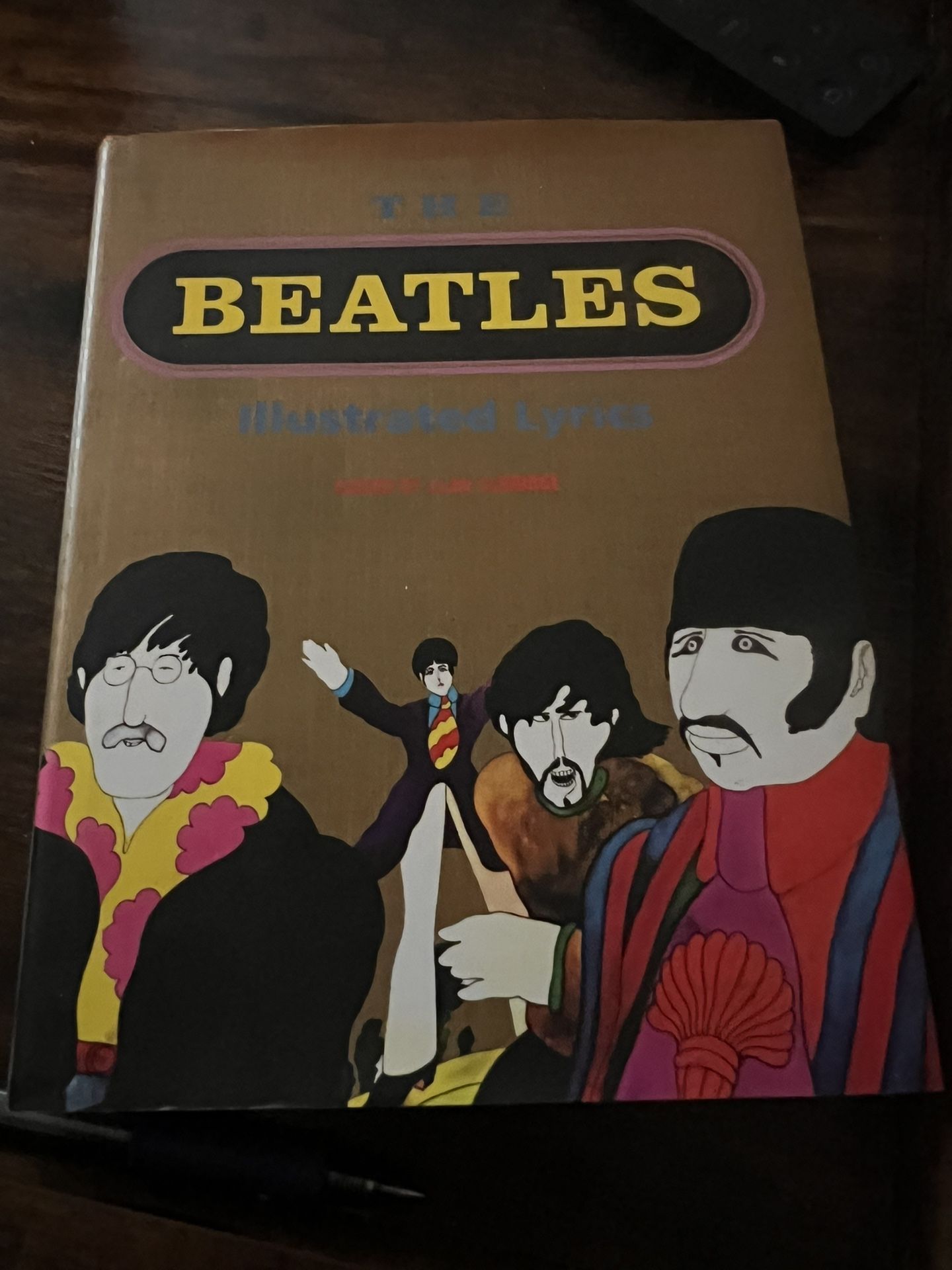 The Beatles Illustrated Lyrics Hardcover Book - 2005 - 267 pages