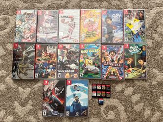 Nintendo switch games 15 each
