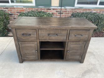 Dark Brown Media Stand / Media Console / TV Stand / TV Console / Buffet / Sideboard