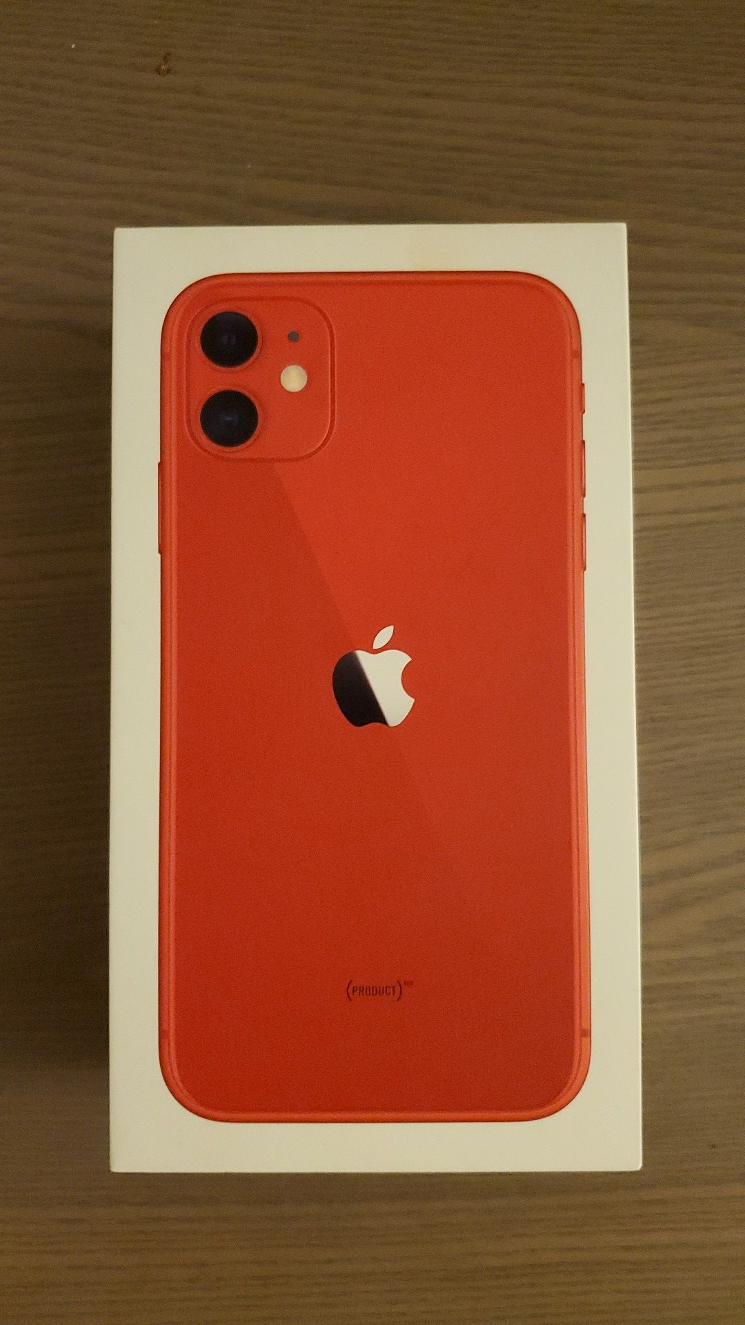 Tmobile iPhone 11 red 64gb new