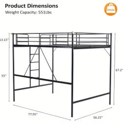 Full Size Heavy-Duty Lost Style Bed frame