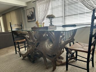Custom Driftwood Dining Table