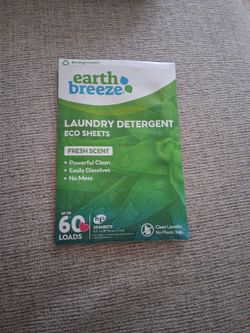 Laundry Detergent Eco Sheets