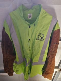 Welding Jacket, cape sleeves, welding chaps