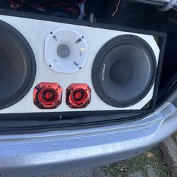 Rims Speaker Box And Bluetooth Equalizer 