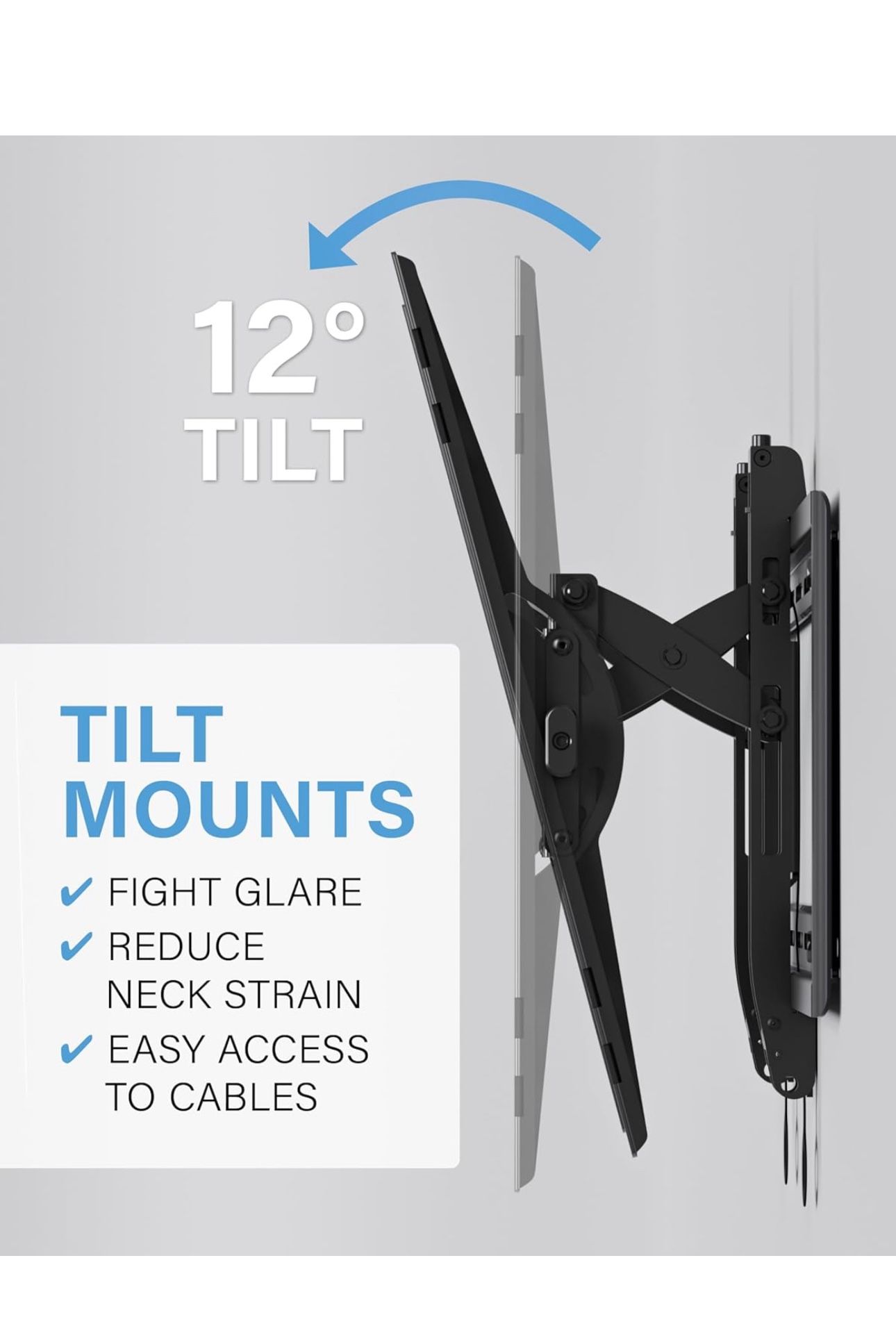 TV Wall Mount – Fits 46”–90” TVs – Brand New