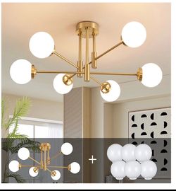 Biewalk Gold Sputnik Chandelier