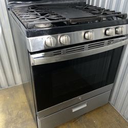 Stainless Stove With Self Cleaning Oven