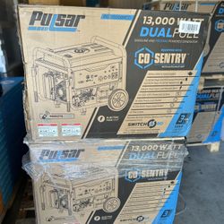 Pulsar Generator Propane & Gas Generator 13000/10000 Watts 