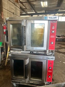 Vulcan double stack convection oven
