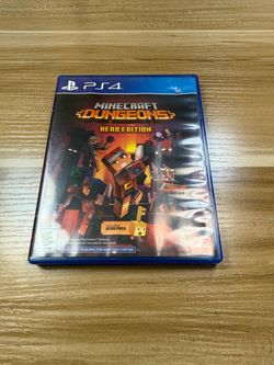 Minecraft dungeons PS4