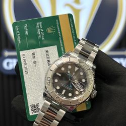Rolex Yachtmaster Rhodium Dial