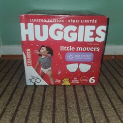 Huggies Little Movers 50 Diapers #6