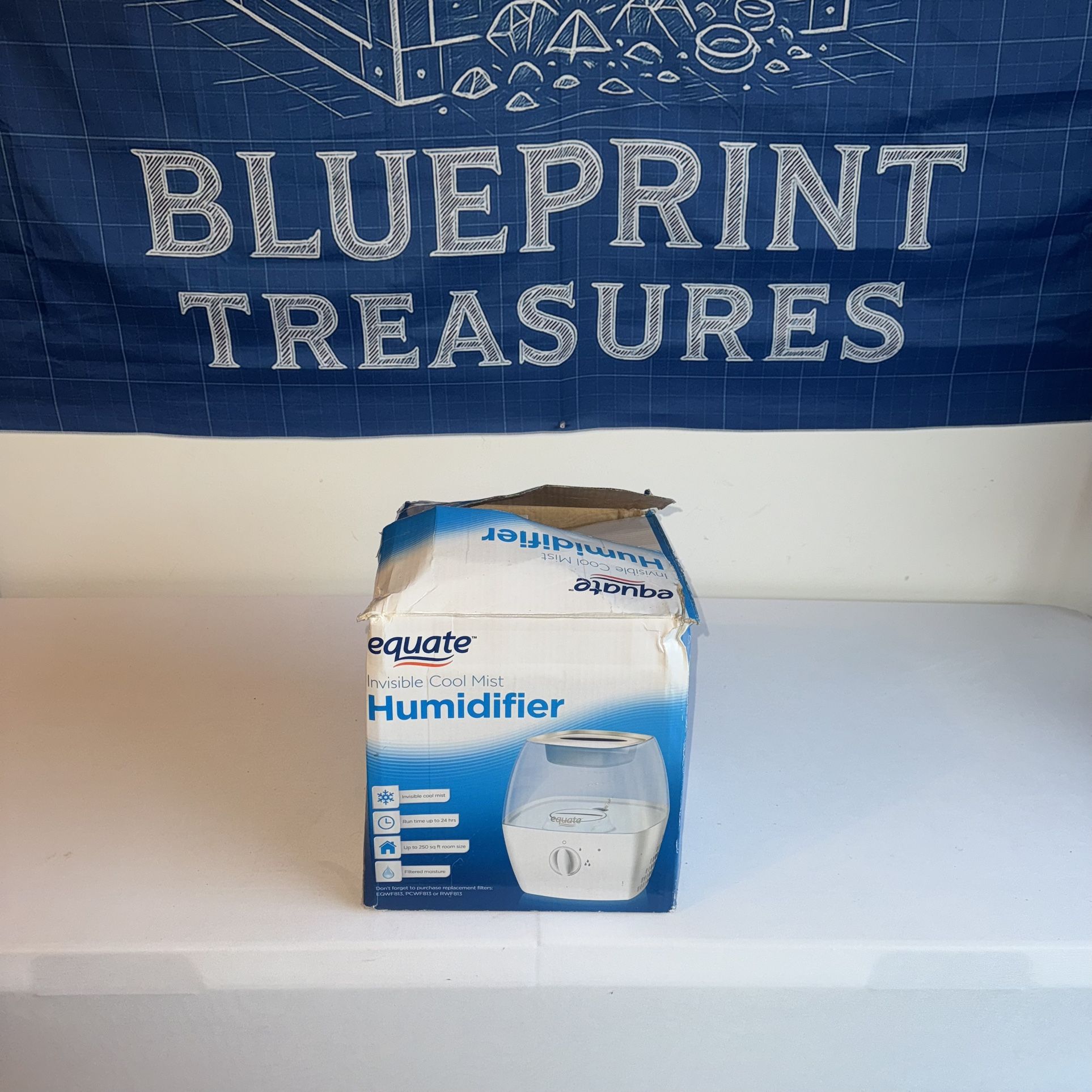 π¬οΈ Equate Invisible Cool Mist Humidifier β NEW (Open Box) π¬οΈ