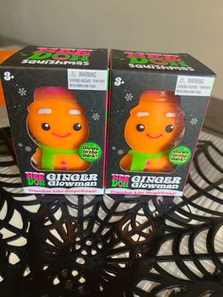 NeeDoh GingerGlowman $70 each