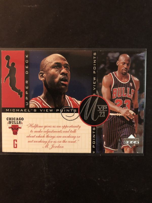 michael jordan upper deck card 1997