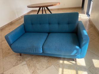 Midcentury style couch and love seat.