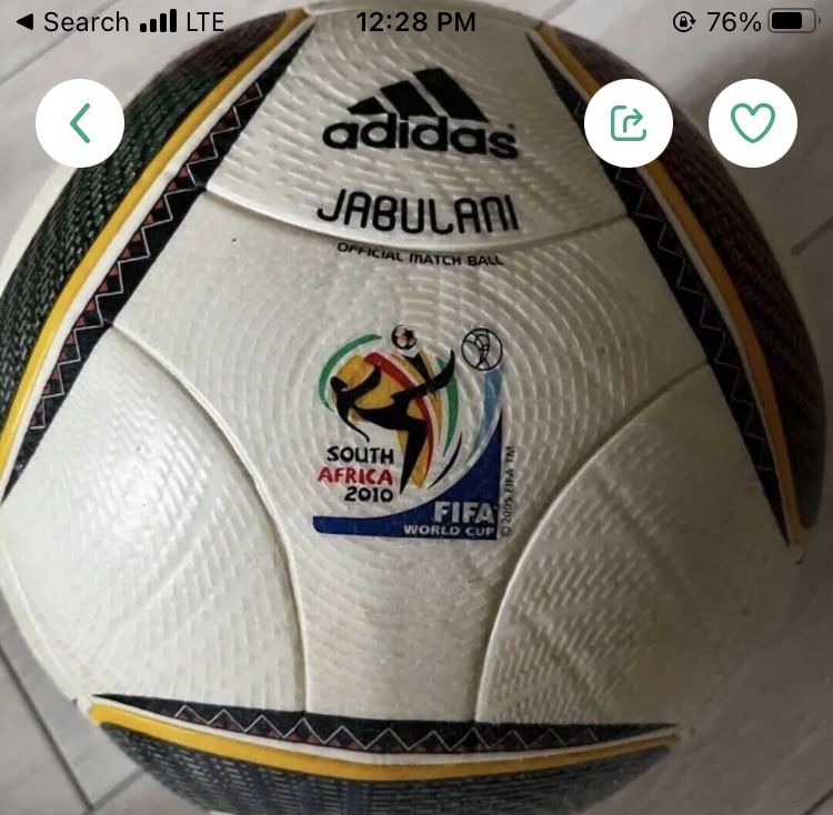 Official 2010 WC Jabulani