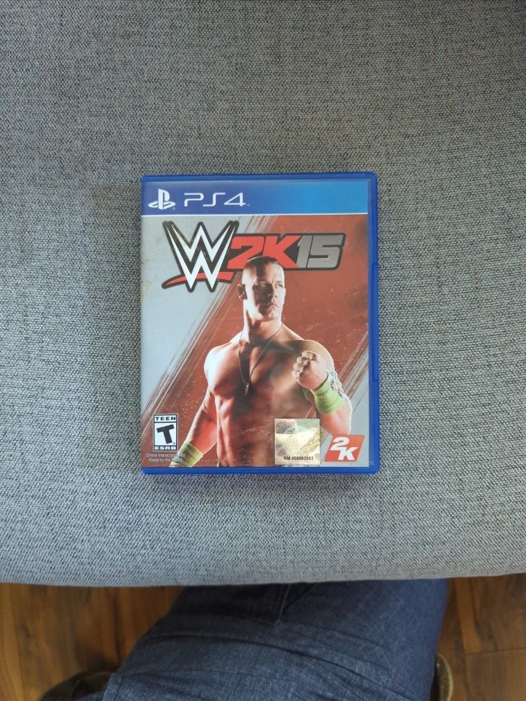 PS4 WWE W2K15 Case And Disk