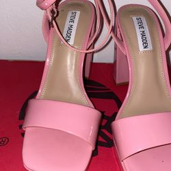 PINK STEVE MADDEN HEELS