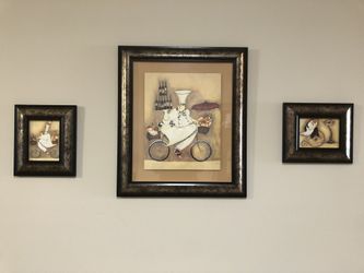 Chef Pictures (3) Kitchen Decor BEAUTIFUL