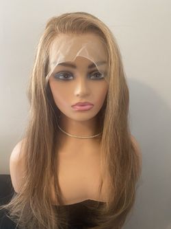 Blonde Human Hair Lace Front Wig