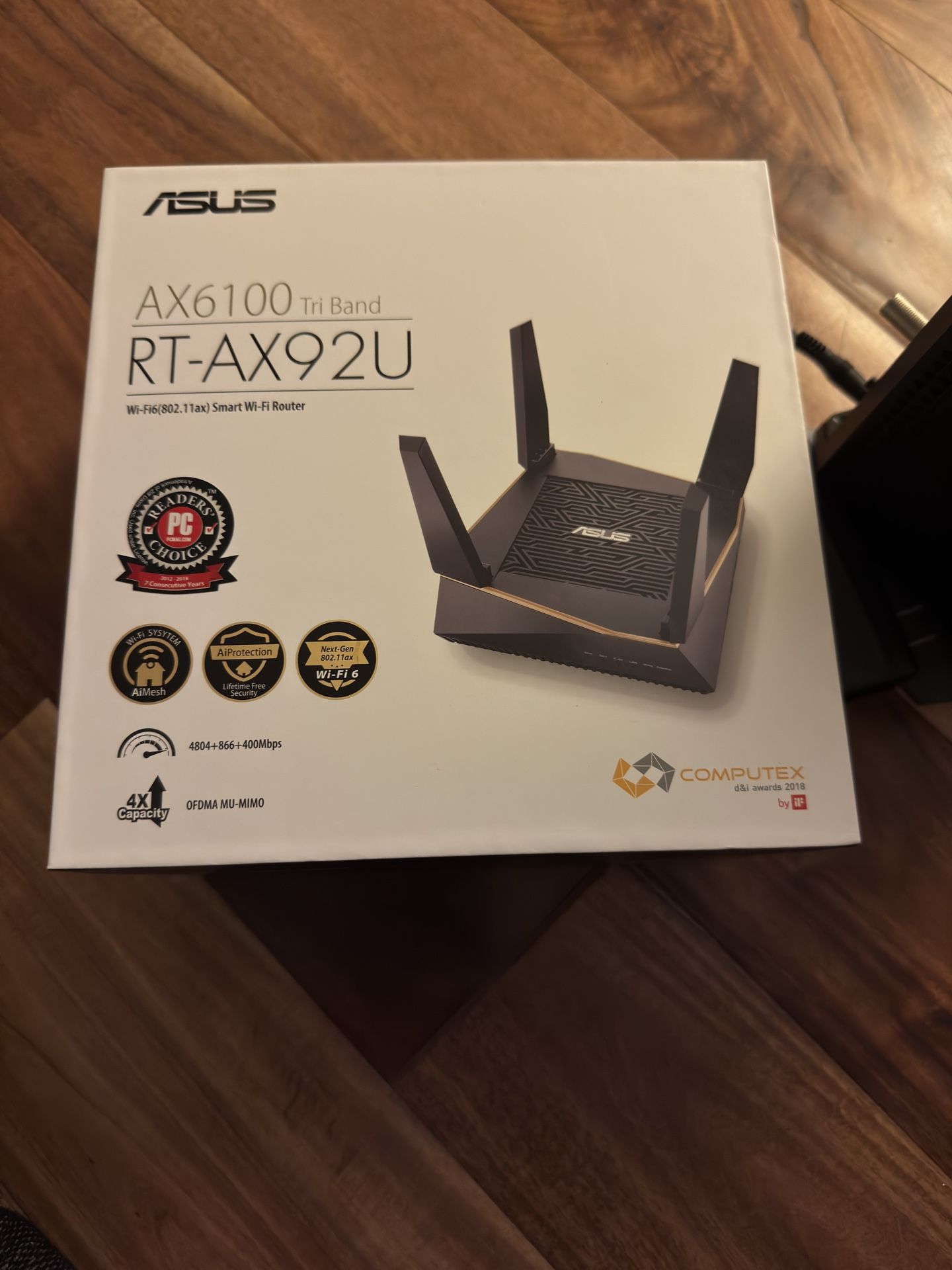 Asus AX6100 RT-AX92U and netgear CM1000 Modem
