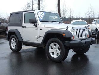 Pre Owned 2012 Jeep Wrangler 4wd 2dr Sport Bright Silver