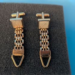 Gold Square Cufflinks