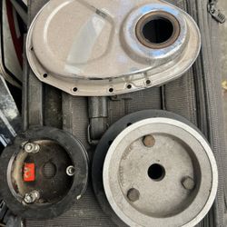 Chevy Sbc Short Water Pump Underdrive Pulleys