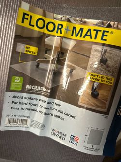 Floor+Mate Chair Mat 36x48 Rectangle